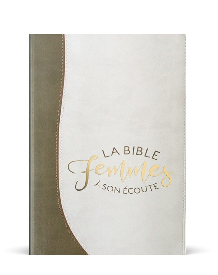 La Bible femmes à son écoute - Nouvelle édition (couverture souple) Sable & blanc